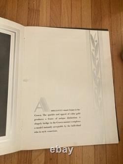 RARE 1930 Bausch & Lomb pre Ray-Ban Sunglasses Salesman Catalog vogue in eyewear