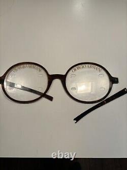 RARE Mcm Vintage Lucite GIORGIO ARMANI Visual DISPLAY PROP EYEGLASSES SPECTACLES