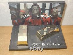 RARE Persol Money Heist Netflix glasses display store rare collectibles