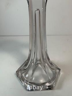 RARE Set of 2 Antique Glass Shelf Riser Presentation Stands 9.25 in