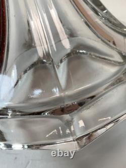 RARE Set of 2 Antique Glass Shelf Riser Presentation Stands 9.25 in