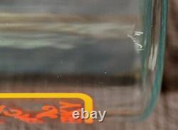 RARE- VERY BEST 7 Sweet & Spicy Beef Jerky Glass Container with Lid