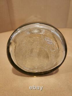 RARE Vintage 20 Inch Tall Pepsi Cola Soda Clear Twist Glass Bottle Store Display