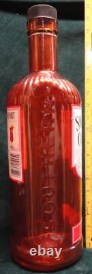 RARE Vintage 20 tall SOUTHERN COMFORT Liquor Store Display Glass Bottle Empty