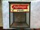 Reismans Pretzels Vintage Glass & Tin Store Display Bin