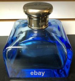 Ralph Lauren Factice Perfume Bottle Giant Glass Store Display Rl Blue