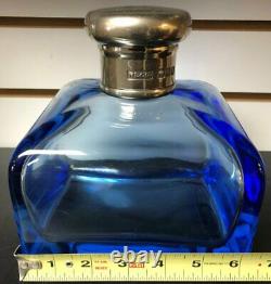 Ralph Lauren Factice Perfume Bottle Giant Glass Store Display Rl Blue