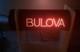 Rare 1960's Lucite Bulova Retail Display With Rotating Color Display