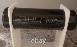 Rare 1960's Lucite Bulova Retail Display with rotating color display