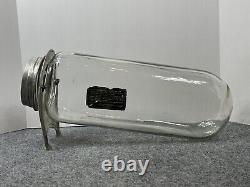 Rare Antique Aridor 1917 Candy Jar WithLabel Lid And Counter Stand Extra Large 20