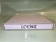 Rare Authentic Loewe Fashion Clear Lucite Grey Square Store Advertising Display