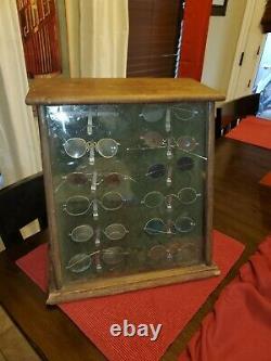 Rare Eye Glass Optometrist Display Advertising counter display salesman