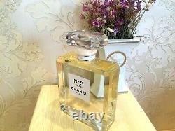 Rare Giant Glass Factice Chanel N°5 L'eau Store Display (2 Liters /not Perfume)