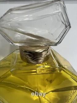 Rare Giant Vintage Gianni Versace Factice Dummy Glass Bottle 10 Store Display