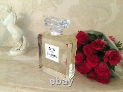 Rare Glass Giant Factice Chanel N°5 L'eau Store Display (2 Liters)