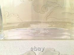 Rare Glass Giant Factice Chanel N°5 L'eau Store Display (2 Liters)