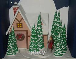 Rare! Hallmark Animated Store Display 1991 Bringing Home The Tree + Ornaments