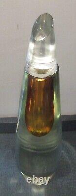 Rare ONDINE MERMAID PERFUME FACTICE Large Store Display Art Glass Bottle 18
