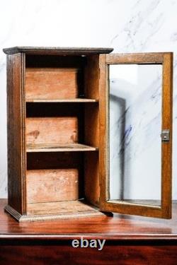 Rare Original Hanford's Balsam Myrrh Medicine Advertising Store Display Cabinet