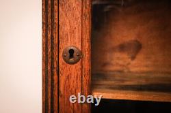 Rare Original Hanford's Balsam Myrrh Medicine Advertising Store Display Cabinet