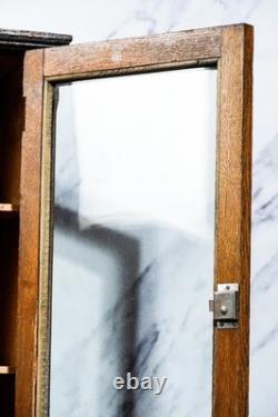 Rare Original Hanford's Balsam Myrrh Medicine Advertising Store Display Cabinet