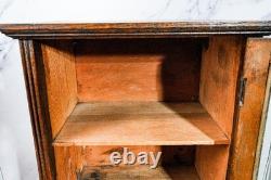 Rare Original Hanford's Balsam Myrrh Medicine Advertising Store Display Cabinet