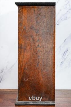 Rare Original Hanford's Balsam Myrrh Medicine Advertising Store Display Cabinet