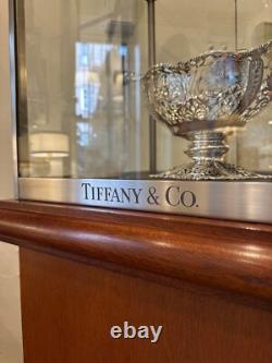 Rare Tiffany & Co Glass Display Case / Cabinet / Pedestal, 1980s Jewelry Store