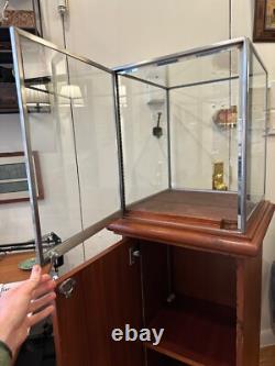 Rare Tiffany & Co Glass Display Case / Cabinet / Pedestal, 1980s Jewelry Store