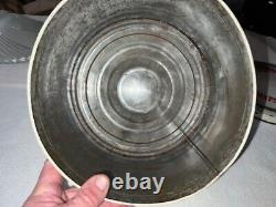 Rare Vintage Antique Shotwells Marshmallows Glass Top 5lb Store Display Tin
