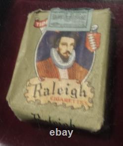 Rare, Vintage Glass, Counter Top Change Tray, Raleigh Cigarettes
