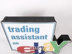 Rare eBay Trading Assistant Store 23-1/2 x 18 x 3 Plexiglass Advertising Sign