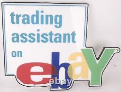 Rare eBay Trading Assistant Store 23-1/2 x 18 x 3 Plexiglass Advertising Sign