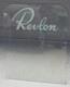 Revlon Store Display Glass Advertisment Hair Salon 1940 1950 Movie Prop Vintage