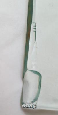 Revlon Store Display Glass Advertisment Hair Salon 1940 1950 Movie Prop Vintage