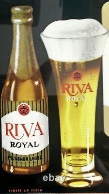 Riva Royal Beer Glacoide Vintage Advertising