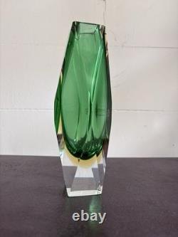 Rolex Glass Store Display flower Vase Vintage Object Used from Japan