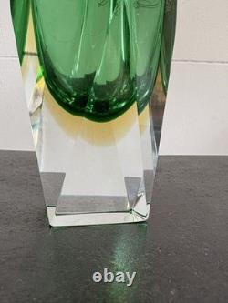 Rolex Glass Store Display flower Vase Vintage Object Used from Japan