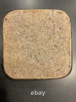 SCARCE ORIGINAL BOX, VINTAGE GLASS CHANGE TRAY, RALEIGH CIGARETTES 1920's
