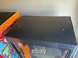 SEGA Video Game STORE DISPLAY Lighted Cabinet Metal & Glass (Genesis CD Saturn)