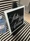 Saks Fifth Avenue Department Store Tabletop Display Sign, Very Rare