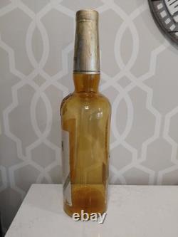 Schenley Whiskey Bottle 26 Glass Bottle Amber Embossed Store Display PA Fresno