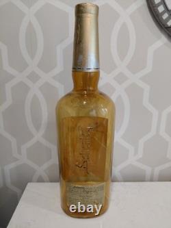 Schenley Whiskey Bottle 26 Glass Bottle Amber Embossed Store Display PA Fresno