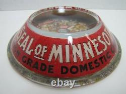 Seal Of Minnesota Cigar Brunhoff Mfg Cincinnati Ohio Old Glass Change Receiver