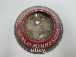 Seal Of Minnesota Cigar Brunhoff Mfg Cincinnati Ohio Old Glass Change Receiver
