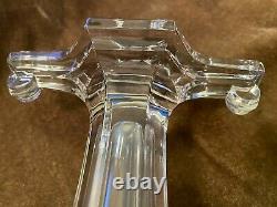 Set of 2 7 Glass Shelf Pedestal / Risers Possibly Westmoreland Mint Cond