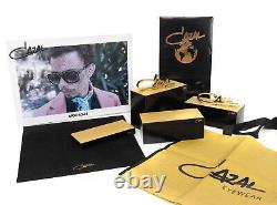 Set of Cazal Eyewear store displays 10 pieces paper plastic luxury