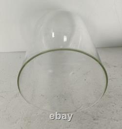 Small Vintage Round Hand Blown Glass Dome Globe Steampunk Display 7.87 D 4.52