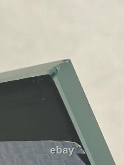 St Croix Store Display Glass Advertising Sign Fishing 25x12 Large