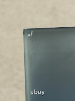 St Croix Store Display Glass Advertising Sign Fishing 25x12 Large